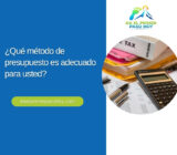 ¿Qué método de presupuesto es adecuado para usted?