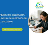¿Estoy listo para invertir? Una lista de verificación de cuatro pasos