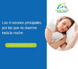 Las 4 razones principales por las que no duerme toda la noche
